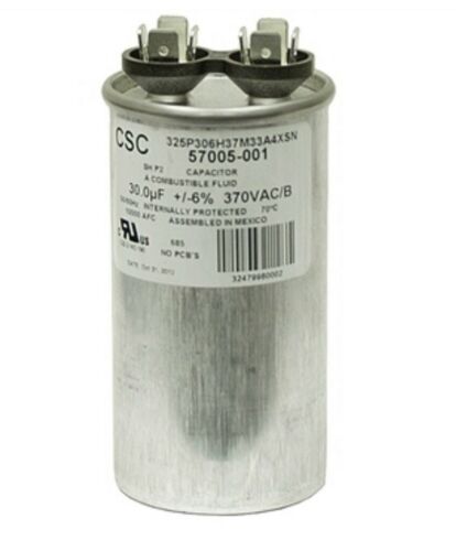 CSC 325P306H37M33A4XSN 30.0UF +/-6% 370V AC/B Run Capacitor 57005-001 ...